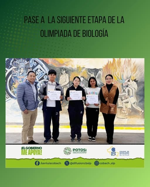 ¡ Pase a la Olimpiada de Biología !