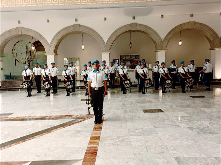 ¡ Banda de Guerra participa en el Nacional !