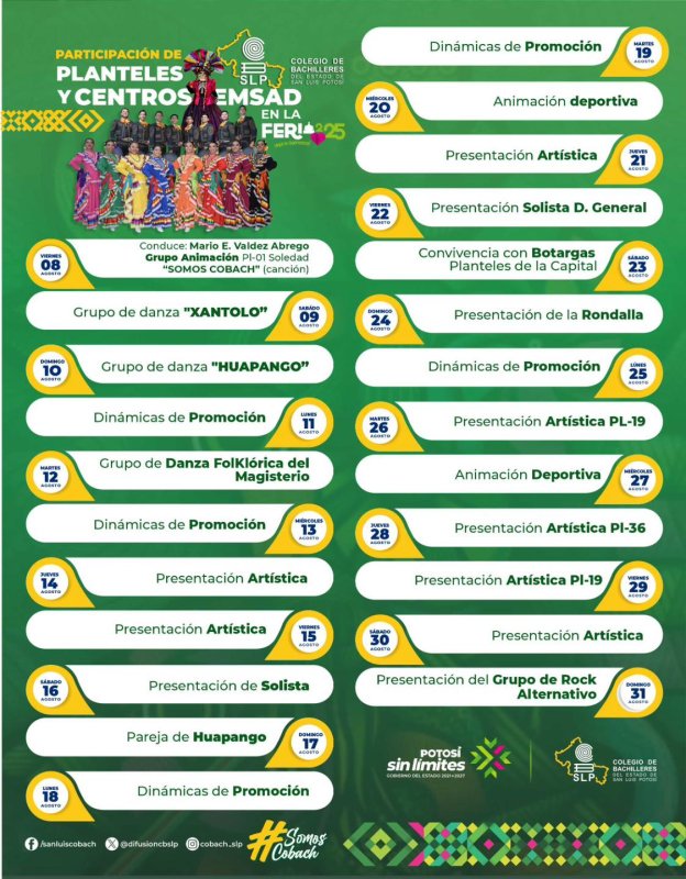 ¡ Ya tenemos la cartelera completa !