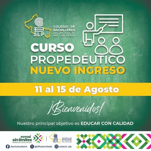 ¡ CURSOS PROPEDÉUTICOS ¡