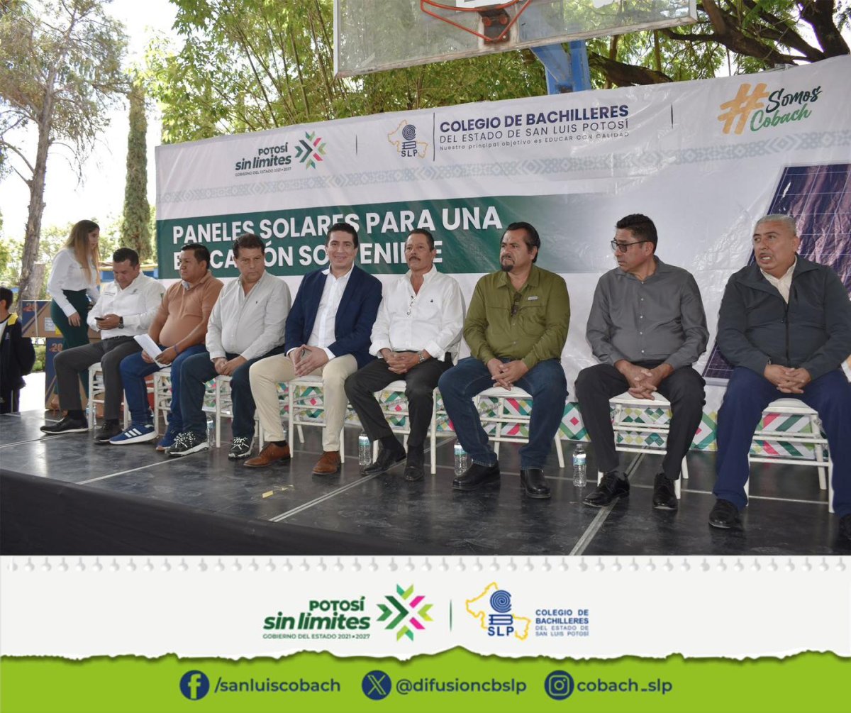 Inauguración de Paneles solares, por más energías ...