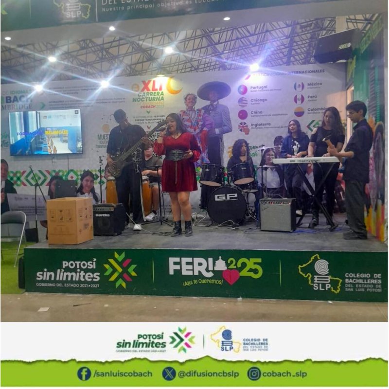 COBACH brillando en la Fenapo 2025