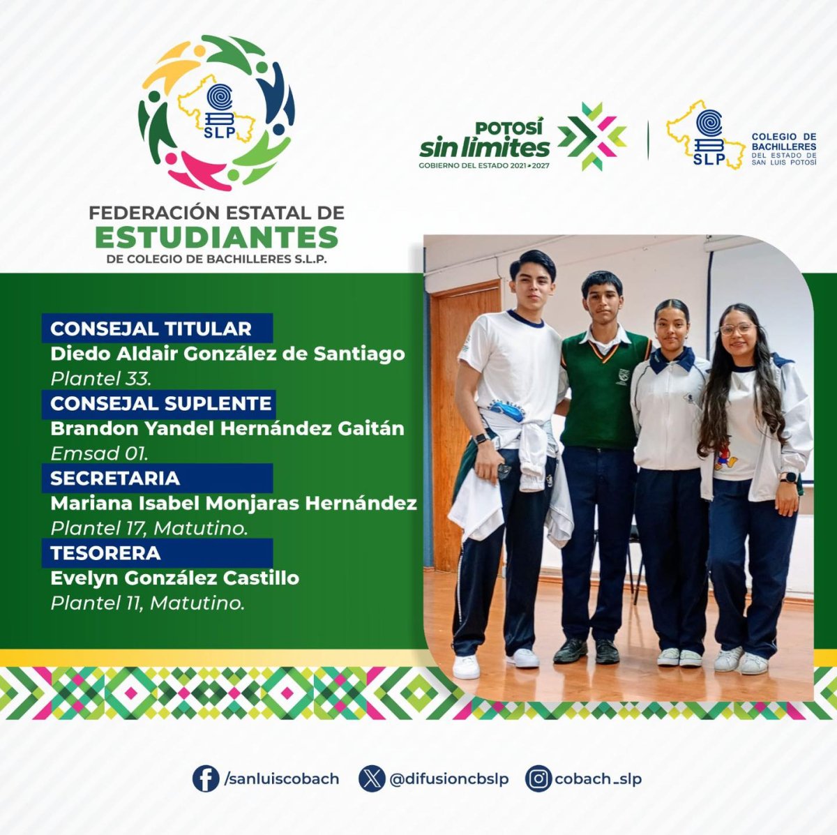 ¡ Elecciones de la Federación de Estudiantes #COBA...