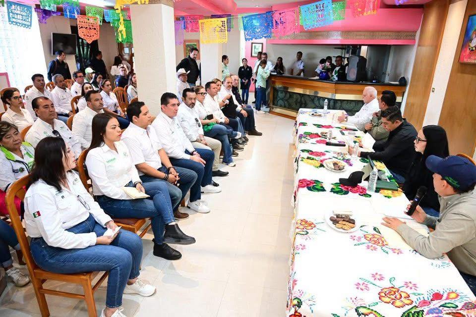 REUNION DE TRABAJO EN TAMAZUNCHALE.