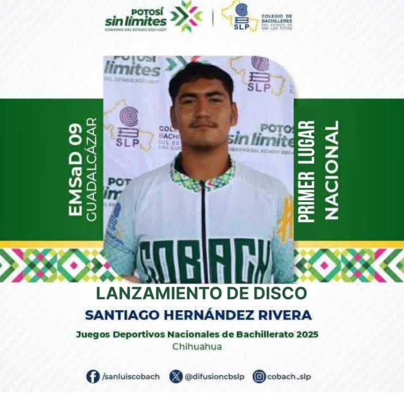 ¡Orgullo COBACH SLP!