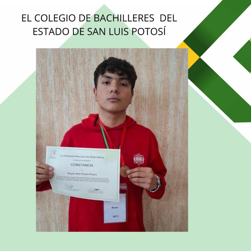  ¡ORGULLO COBACH SLP EN LA OMM 2025! 