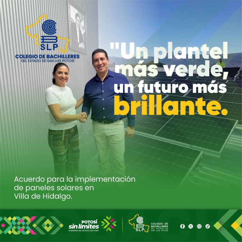 ¡ PRÓXIMAMENTE PANELES SOLARES EN VILLA HIDALGO. !
