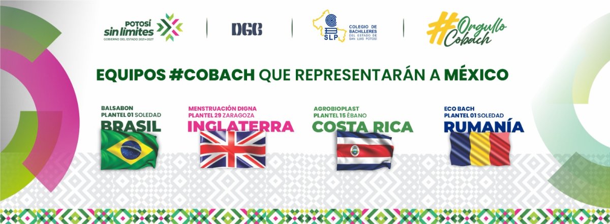 EQUIPOS COBACH QUE REPRESENTARÁN A MÉXICO